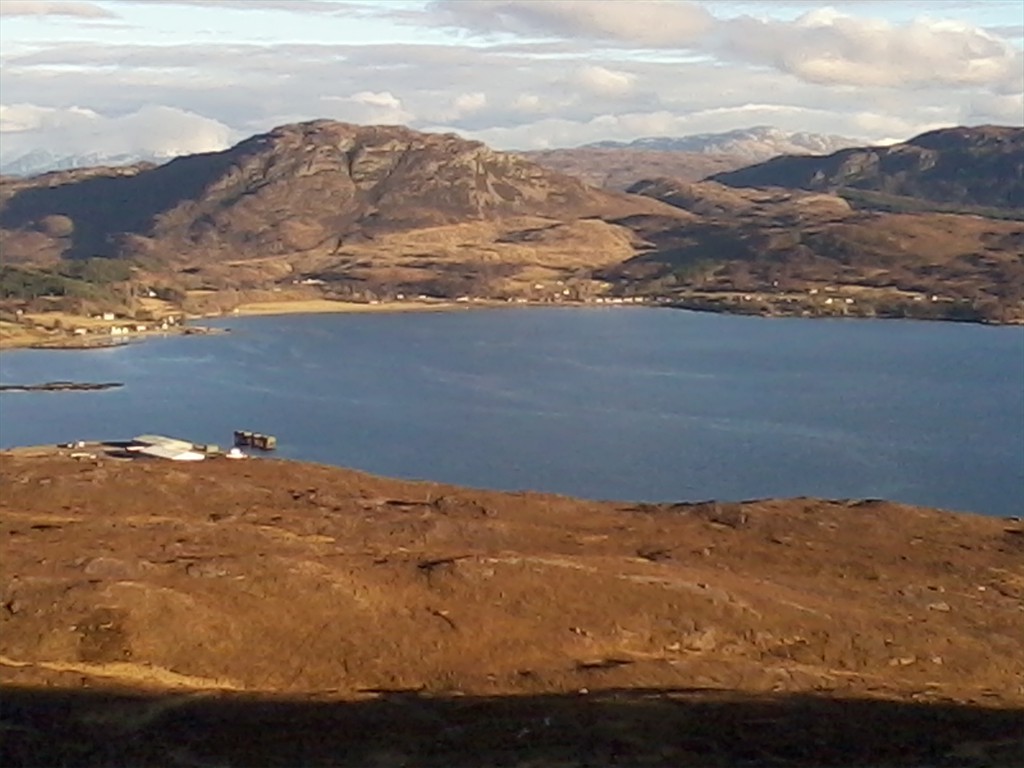 high above loch kishorn